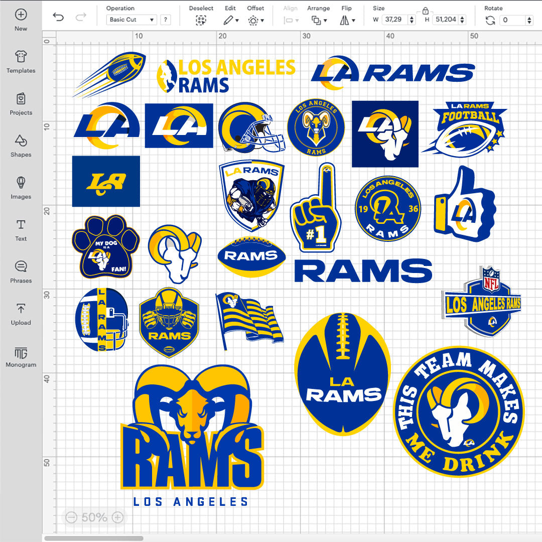La Rams Logo Dxf Los Angeles Rams Logo SVG, LA Rams Logo PNG, LA Rams Logo Download, Lo ...