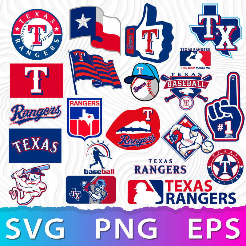 Texas Rangers Logo SVG, Texas Rangers PNG Logo Transparent