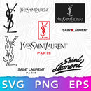 Yves Saint Laurent Logo SVG, Yves Saint Laurent PNG, YSL Logo Transparent