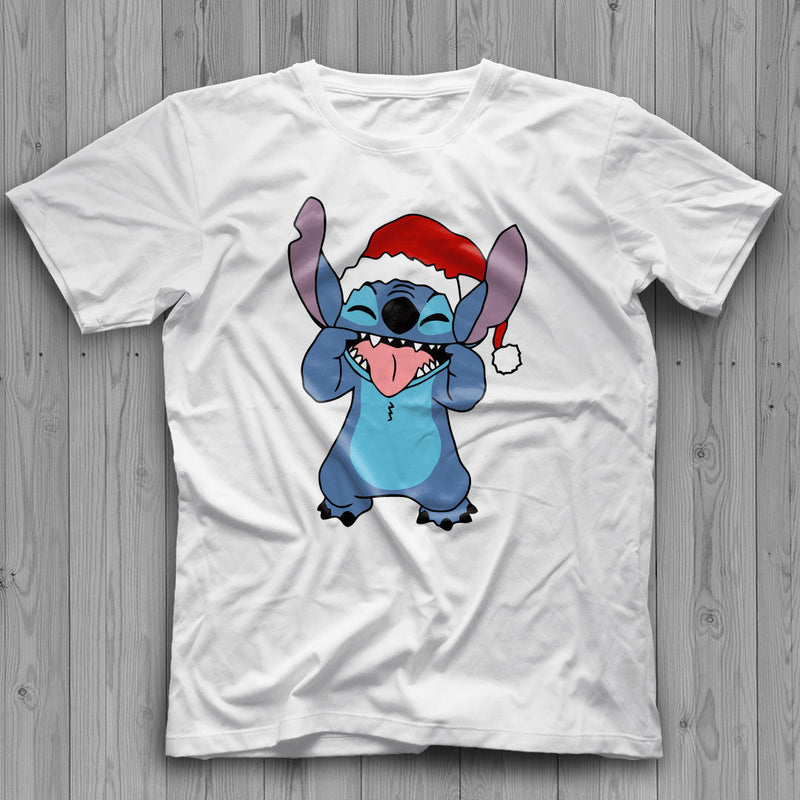 Lilo And Stitch Christmas SVG, Lilo And Stitch Cricut, Stitch PNG Transparent, Christmas Stitch PNG