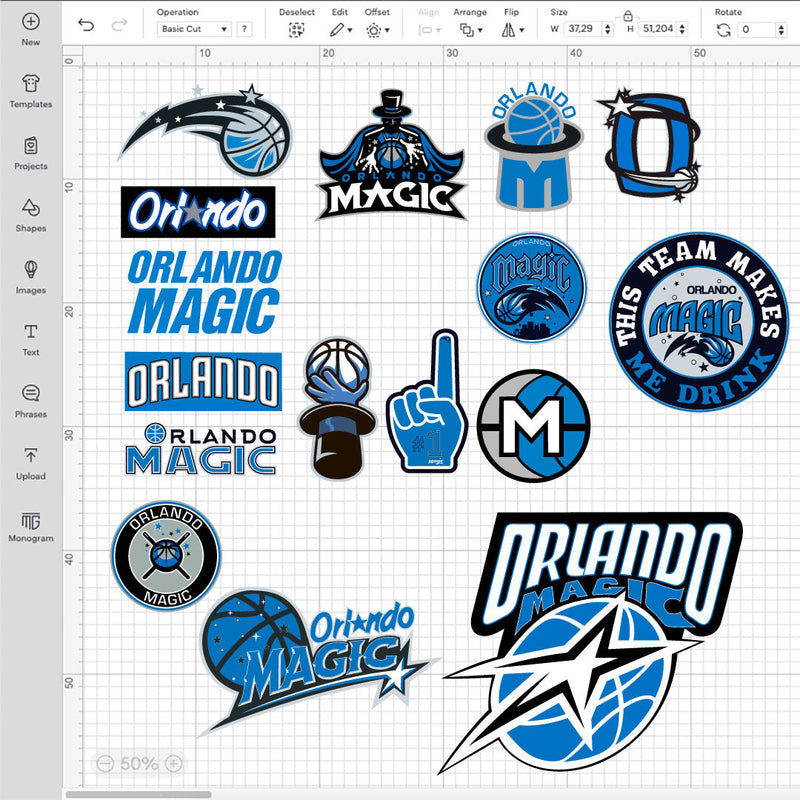 Orlando Magic Logo SVG, NBA Orlando Magic PNG Logo Transparent