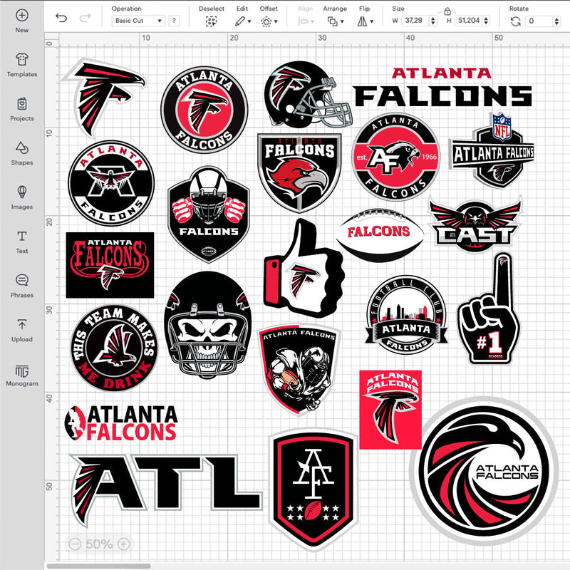 Atlanta Falcons Logo SVG, Atlanta Falcons PNG, Falcons Football Logo, Falcons Logo Transparent