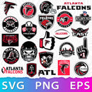 Atlanta Falcons Logo SVG, Atlanta Falcons PNG, Falcons Football Logo, Falcons Logo Transparent