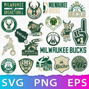 Milwaukee Bucks Logo SVG, Milwaukee Bucks PNG, Bucks Basketball, Bucks NBA Logo