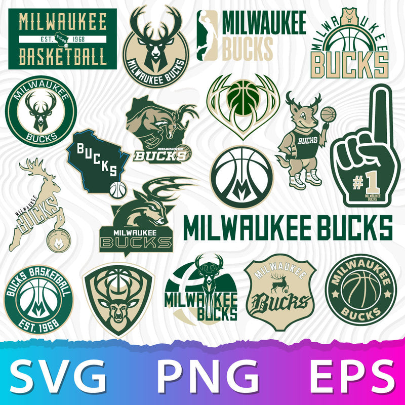 Milwaukee Bucks SVG Bundle