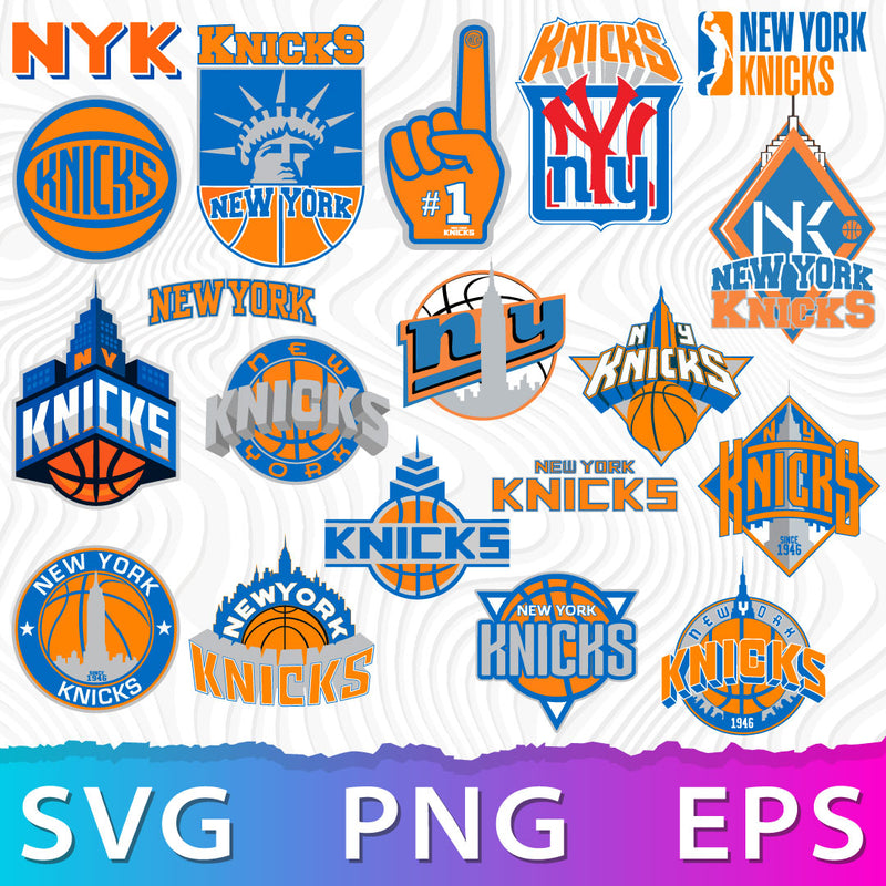 New York Knicks Logo SVG, New York Knicks PNG Logo Transparent