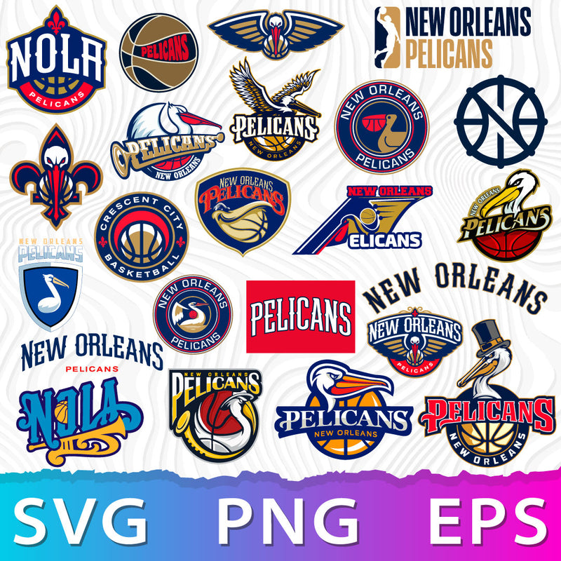 New Orleans Pelicans Logo SVG, NBA Pelicans Logo, Pelicans Logo PNG