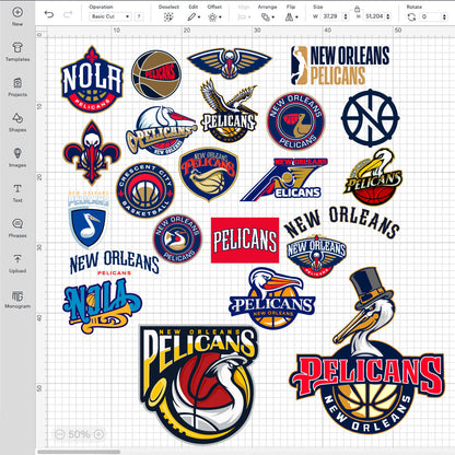 New Orleans Pelicans Logo SVG, NBA Pelicans Logo, Pelicans Logo PNG