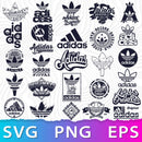 Adidas Logo SVG, Adidas Logo Transparent, Adidas Cut Files, SVG for Cricut