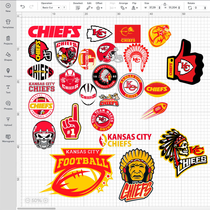 Kansas City Chiefs SVG Bundle