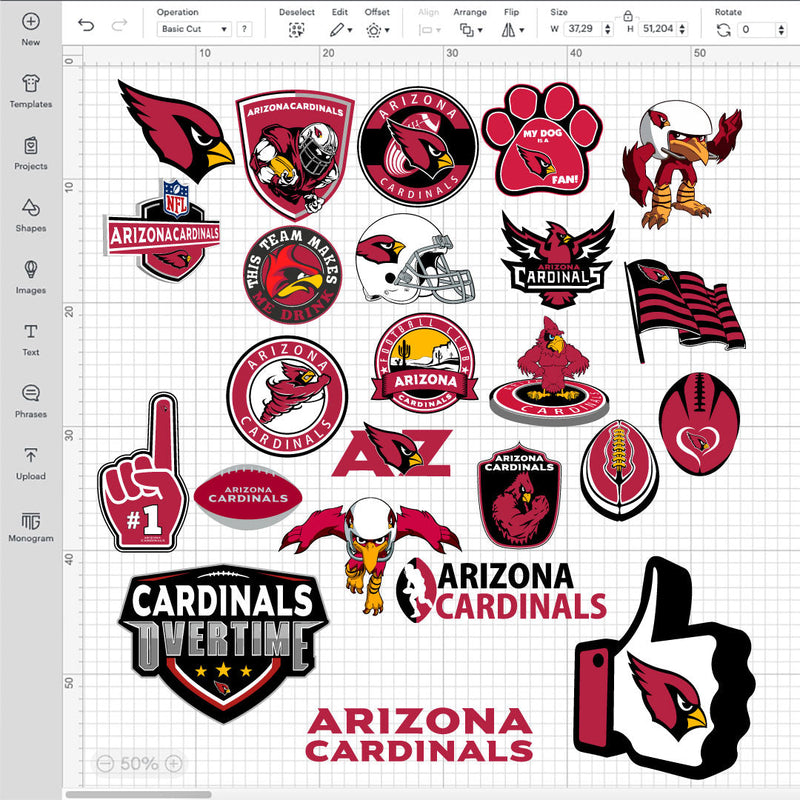 Arizona Cardinals SVG, Arizona Cardinals Logo PNG, Arizona Cardinals Transparent Logo, AZ Cardinals SVG