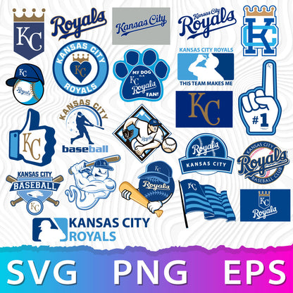Kansas City Royals Logo SVG, Royals Logo, KC Royals Emblem, Kansas City Royals PNG, Royals Symbol