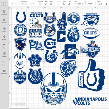Indianapolis Colts Logo SVG, Indianapolis Colts PNG, Colts Symbol, Indianapolis Colts Emblem