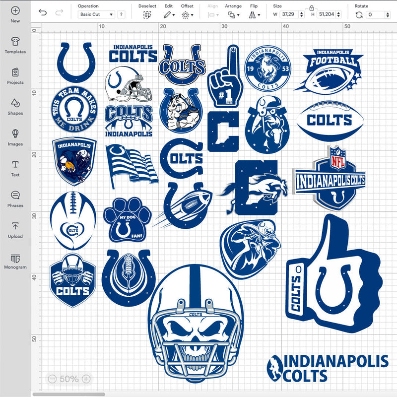 Indianapolis Colts SVG Bundle