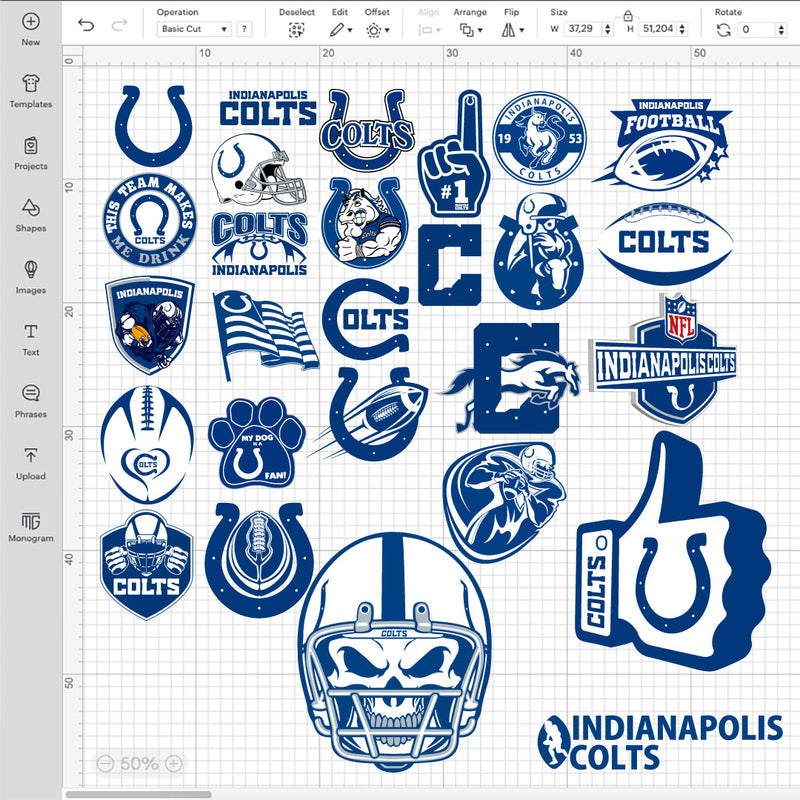 Indianapolis Colts Logo SVG, Indianapolis Colts PNG, Colts Symbol, Indianapolis Colts Emblem