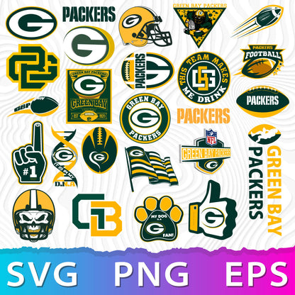 Green Bay Packers Logo SVG, Packers Logo PNG, Green Bay Packers Logo Transparent