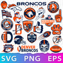 Denver Broncos Logo SVG, Denver Broncos PNG Logo Transparent