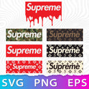 Supreme Logo SVG, Supreme PNG, LV Supreme Logo, Supreme Symbol, Supreme Logo Transparent