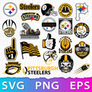 Pittsburgh Steelers Logo SVG, Steelers Logo PNG, Printable Steelers Logo, Steelers Emblem