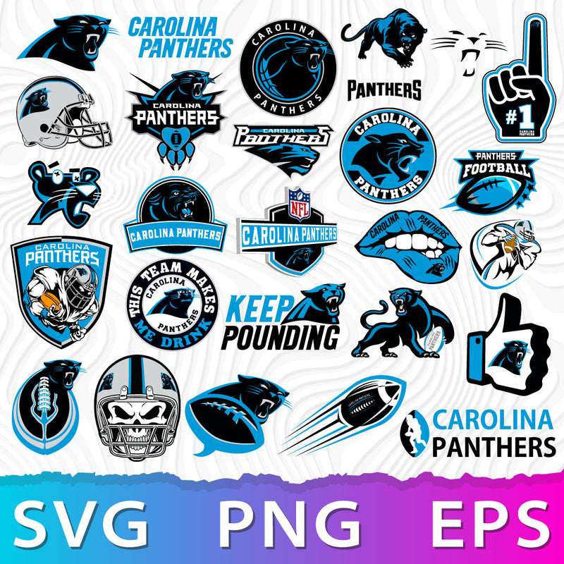 Carolina Panthers Logo SVG, Carolina Panthers PNG Logo Transparent