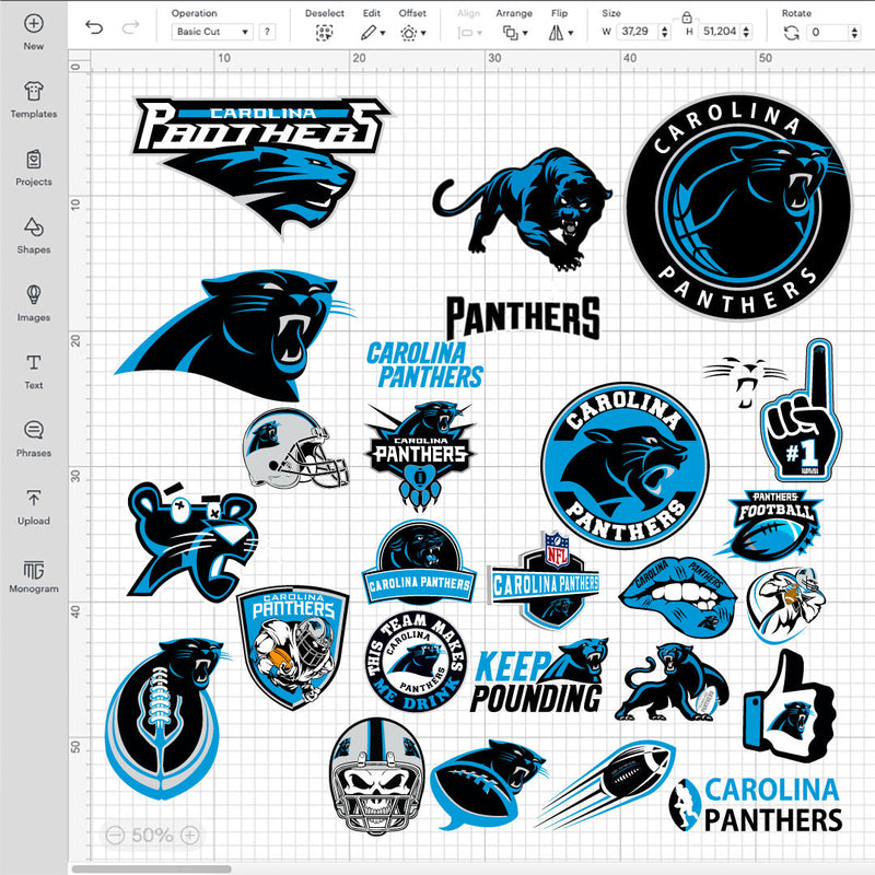 Carolina Panthers Logo SVG, Carolina Panthers PNG Logo Transparent