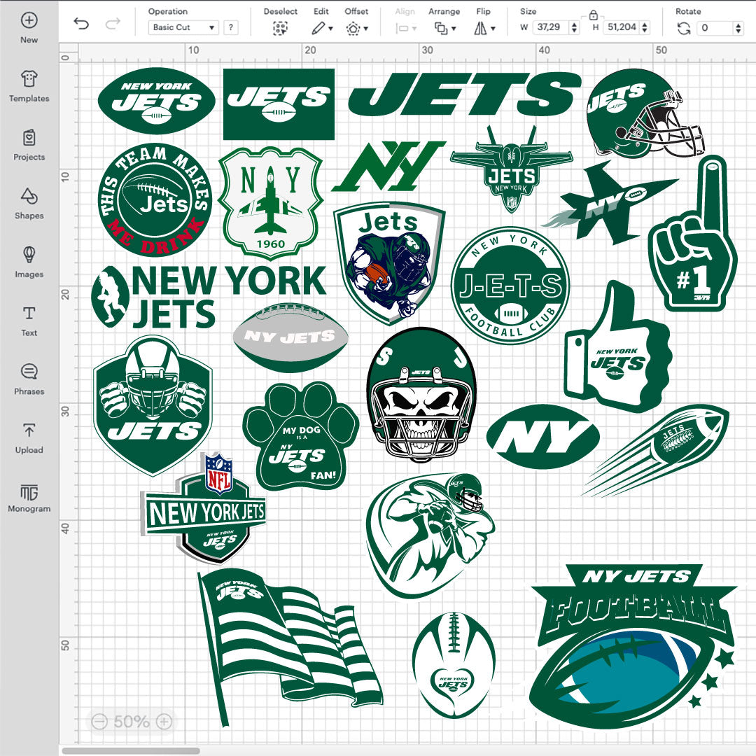 New York Jets Logo SVG, NY Jets PNG Logo Transparent, SVG Cut Files For Cricut / Silhouette