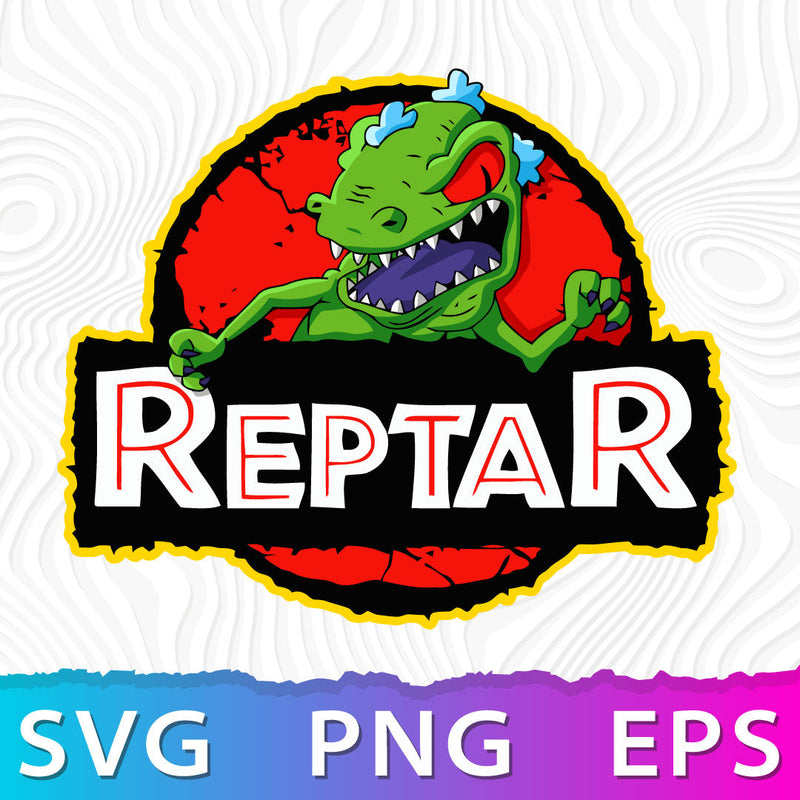 Reptar Rugrats SVG, Reptar PNG, Reptar Vector, Reptar Rugrats Cricut Design