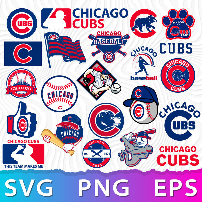 Chicago Cubs Logo SVG, Chicago Cubs PNG Logo Transparent