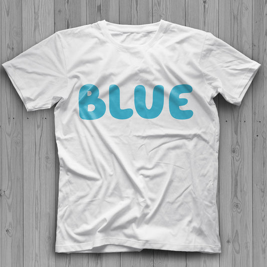 Blue Alphabet SVG, Bluey Font SVG, Bluey Letters SVG, Bluey Cricut Files, Blue Alphabet PNG