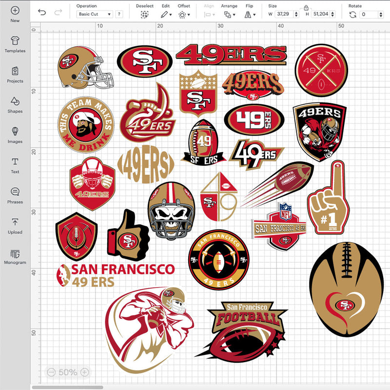 San Francisco 49ers Logo SVG, San Francisco 49ers PNG Logo Transparent