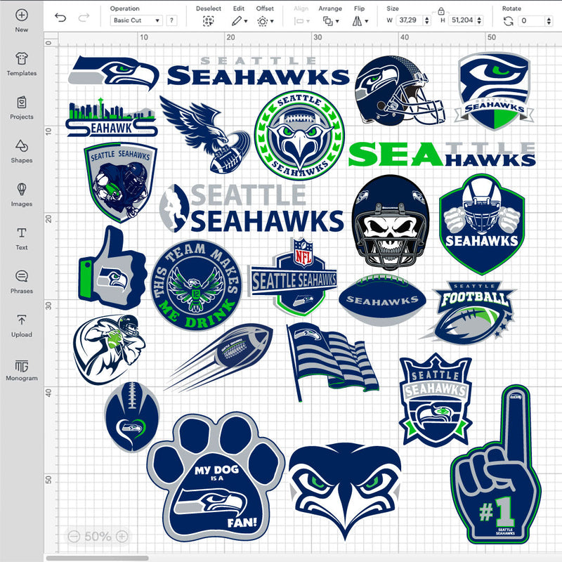 Seattle Seahawks Logo SVG, Seattle Seahawks PNG Logo Transparent