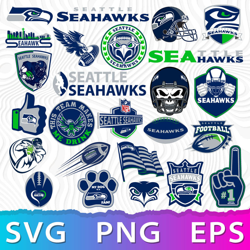 Seattle Seahawks Logo SVG, Seattle Seahawks PNG Logo Transparent