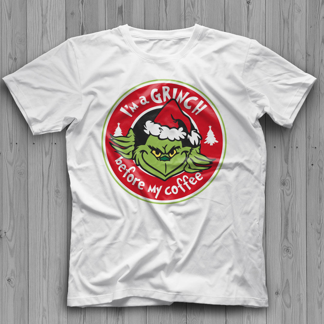 Merry Grinchmas Logo SVG, Grinchmas PNG, Grinchmas Coffee, Merry Grinchmas Printable