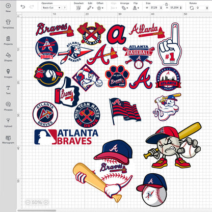 Atlanta Braves Logo SVG, Braves PNG, Cricut Atlanta Braves, Atlanta Braves Logo Transparent