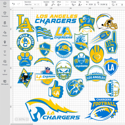 Los Angeles Chargers Logo SVG, LA Chargers PNG Logo Transparent