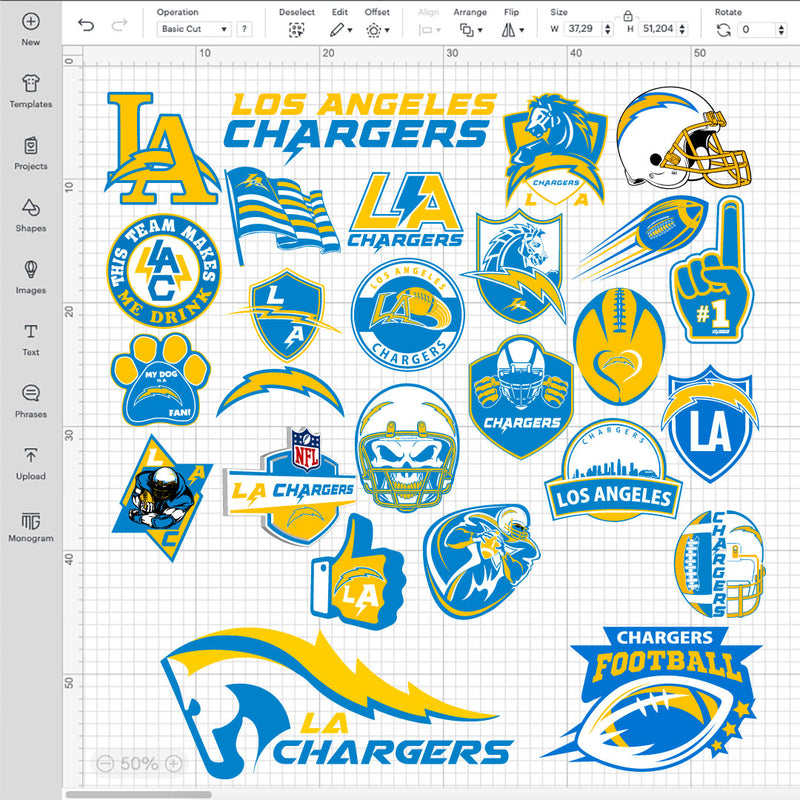 Los Angeles Chargers Logo SVG, LA Chargers PNG Logo Transparent