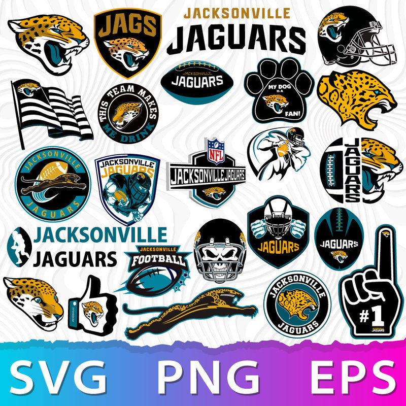 Jacksonville Jaguars Logo SVG, Jaguars PNG Logo Transparent