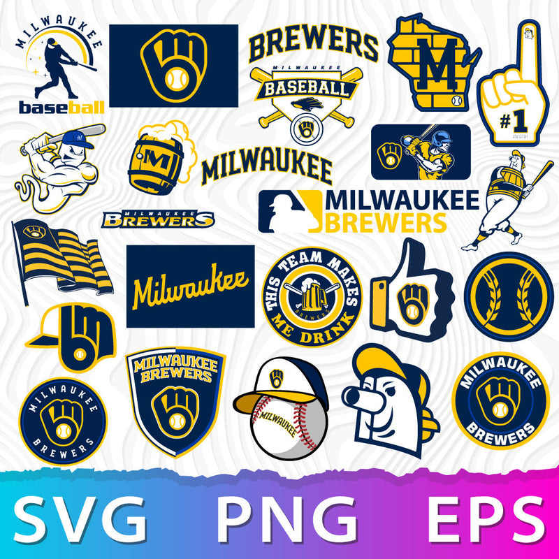 Milwaukee Brewers SVG Bundle