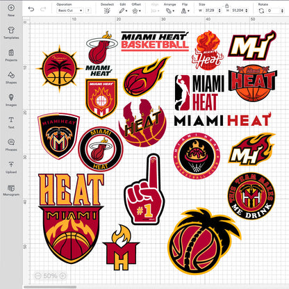 Miami Heat Logo SVG fore Cricut, Miami Heat PNG, Miami Heat Emblem, Miami Heat Logo Transparent