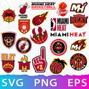 Miami Heat Logo SVG fore Cricut, Miami Heat PNG, Miami Heat Emblem, Miami Heat Logo Transparent