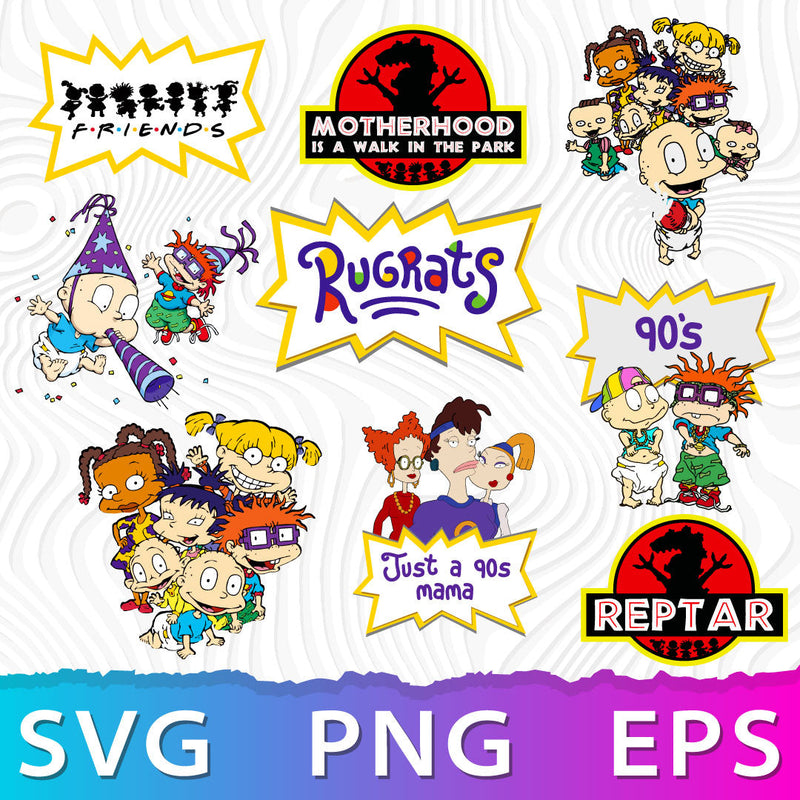 Rugrats SVG Files, Rugrats PNG Logo, Rugrats Logo Transparent