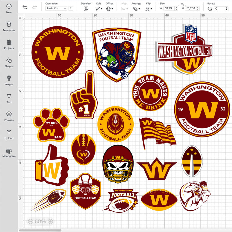 Washington Football Team Logo SVG, Commanders PNG Logo Transparent