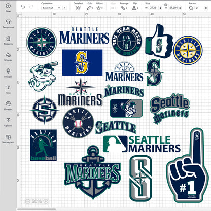 Seattle Mariners Logo SVG, Mariners PNG, Mariners Emblem, Seattle Mariners Logo Transparent