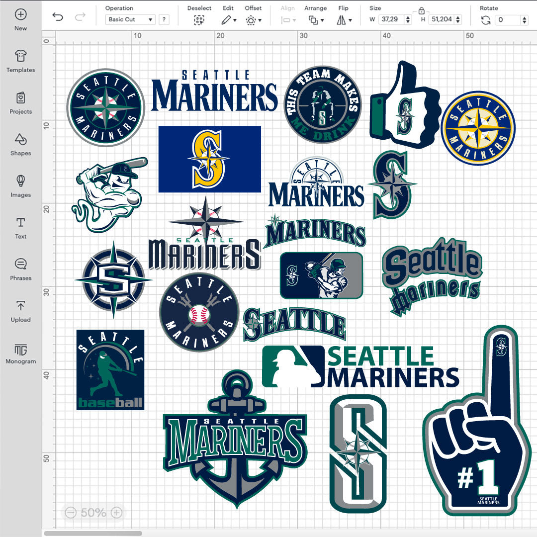 Seattle Mariners Logo SVG, Seattle Mariners PNG Logo Transparent