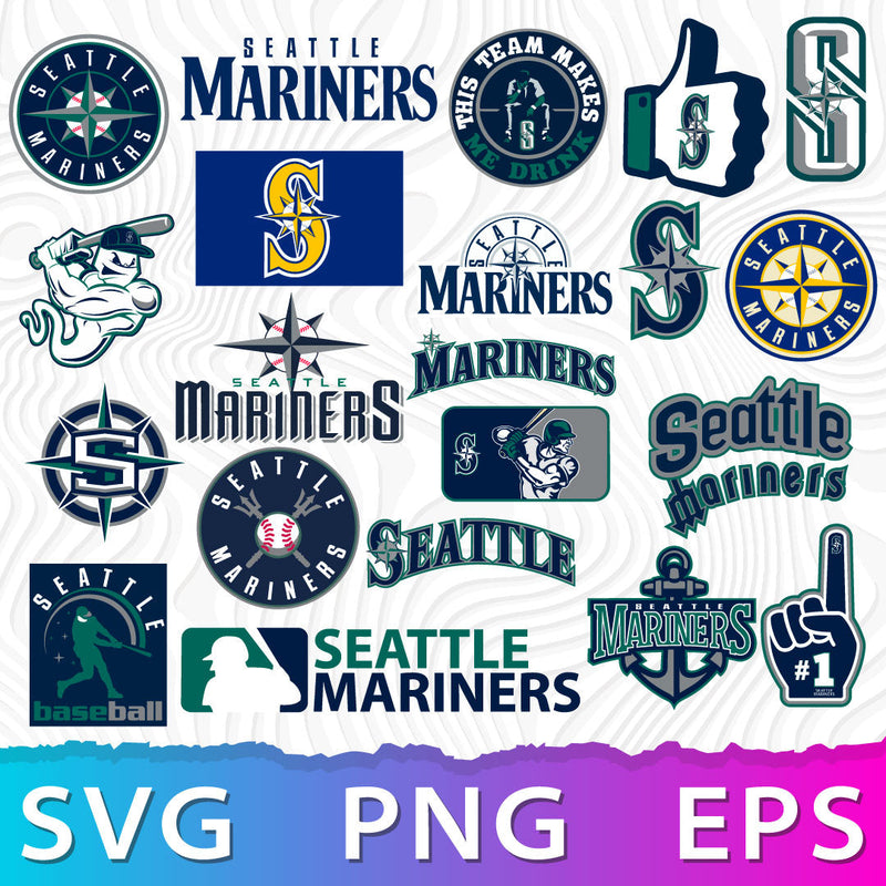 Seattle Mariners Logo SVG, Seattle Mariners PNG Logo Transparent