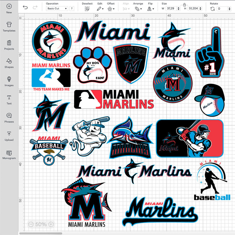 Miami Marlins Logo SVG, Miami Marlins PNG Logo Transparent