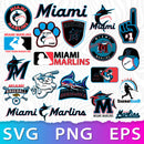 Miami Marlins SVG Bundle