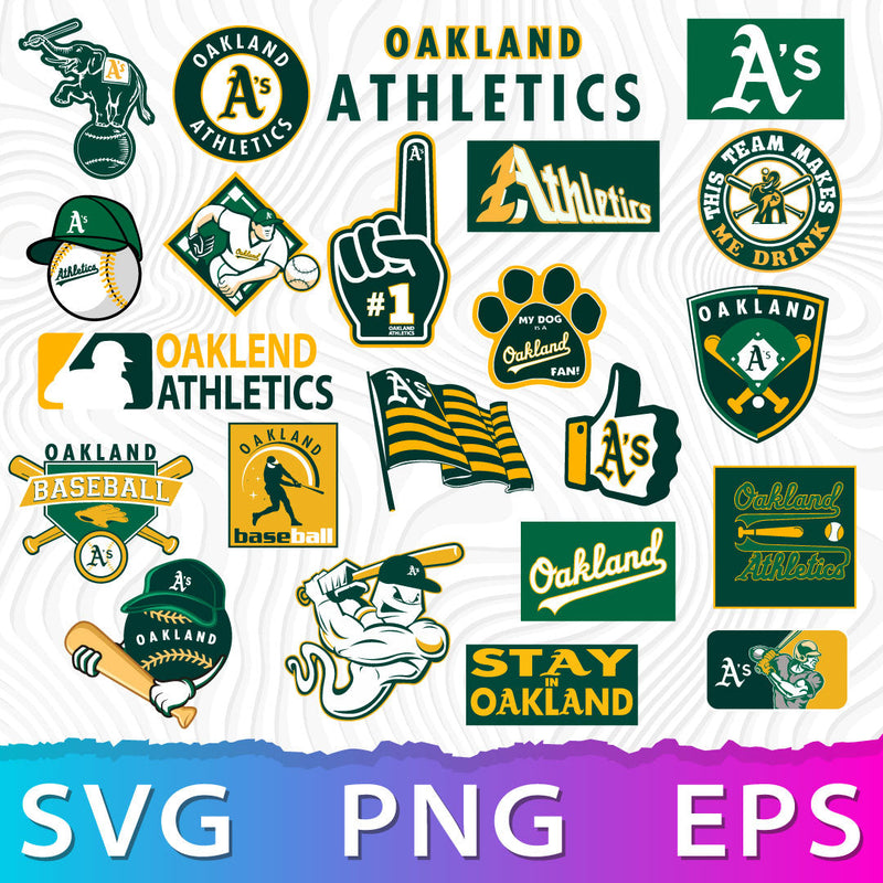 Oakland Athletics Logo SVG, Oakland A's PNG Logo Transparent