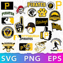 Pittsburgh Pirates Logo SVG, Pittsburgh Pirates PNG Logo Transparent