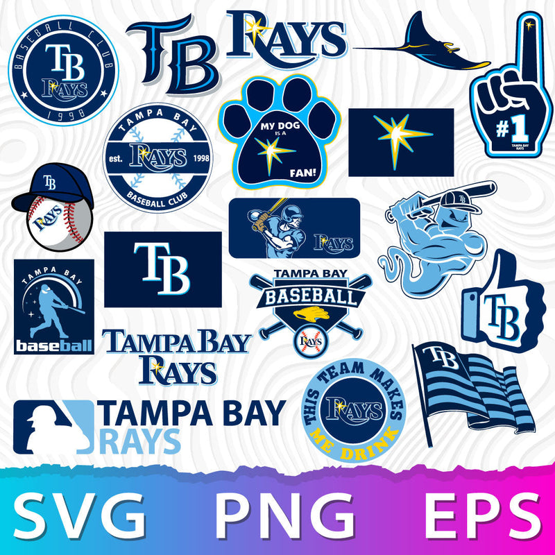 Tampa Bay Rays Logo SVG, Tampa Bay Rays PNG Logo Transparent